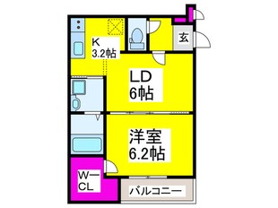 フジ丸高東上野芝町の物件間取画像